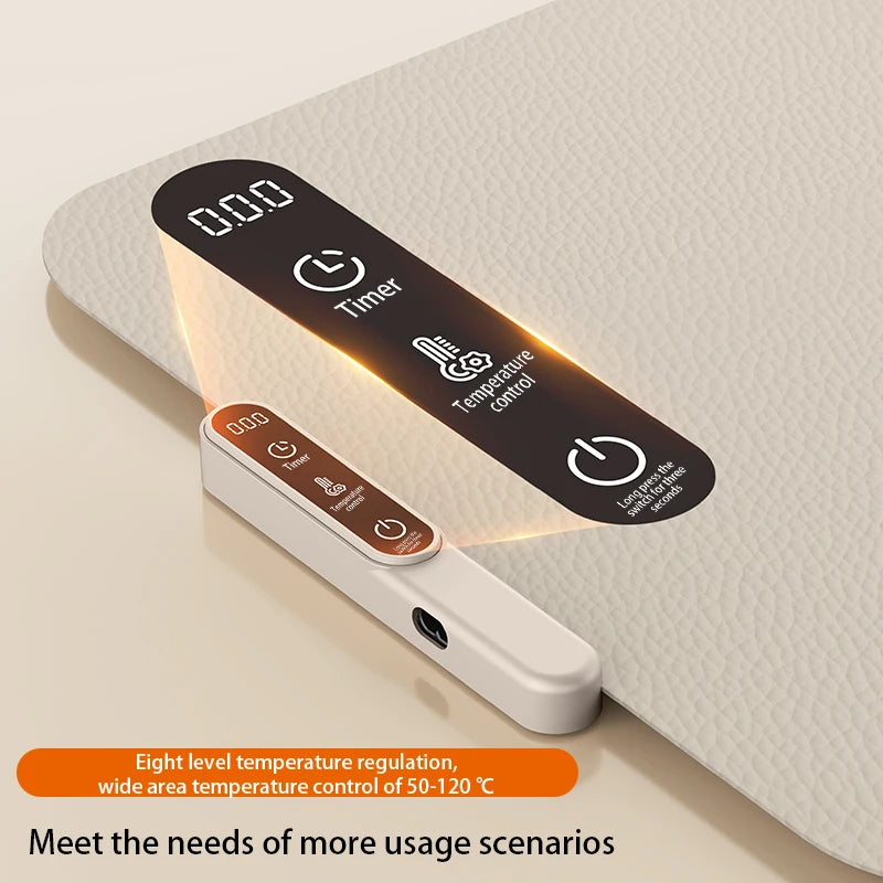 WarmFold Silicone Meal Warming Mat