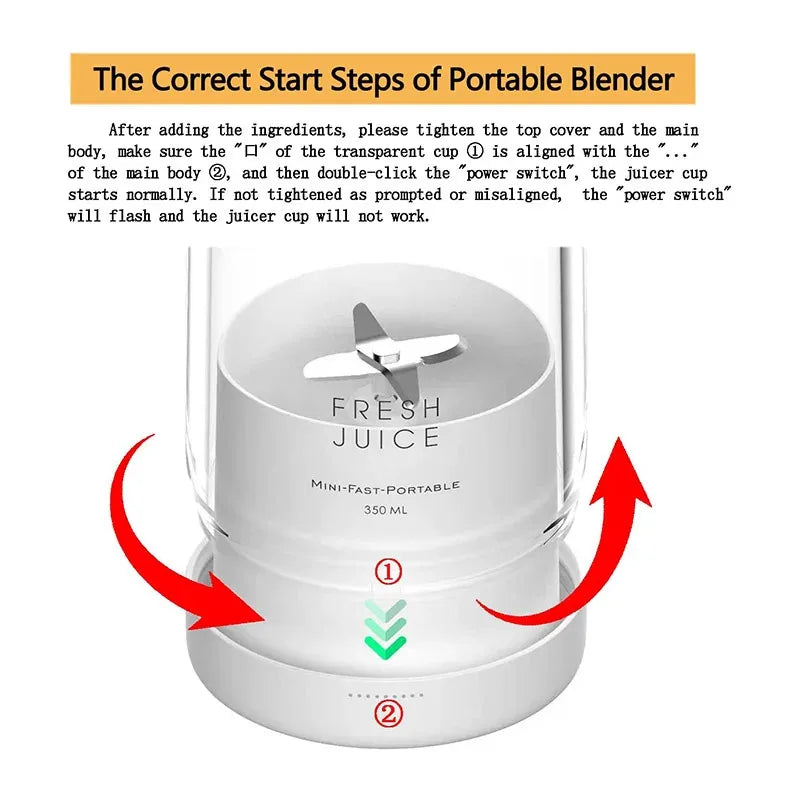 Pocket Power Smoothie Maker