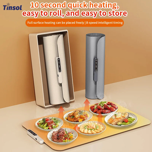 WarmFold Silicone Meal Warming Mat