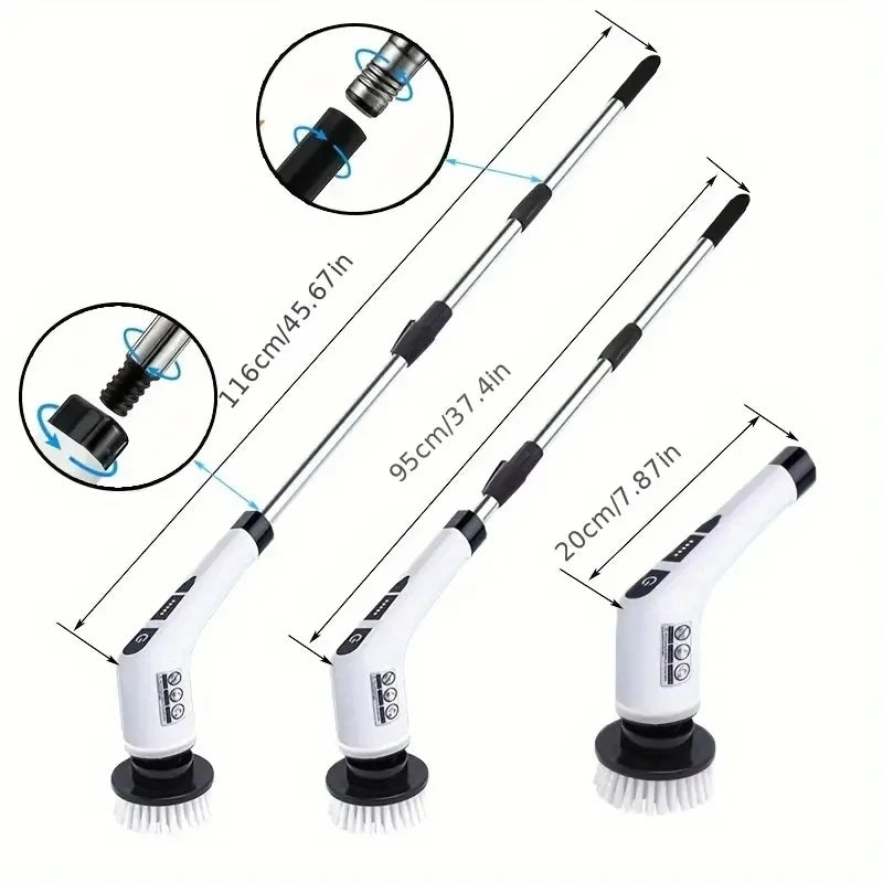 SparkSpin Electric Home Cleaning Scrubber