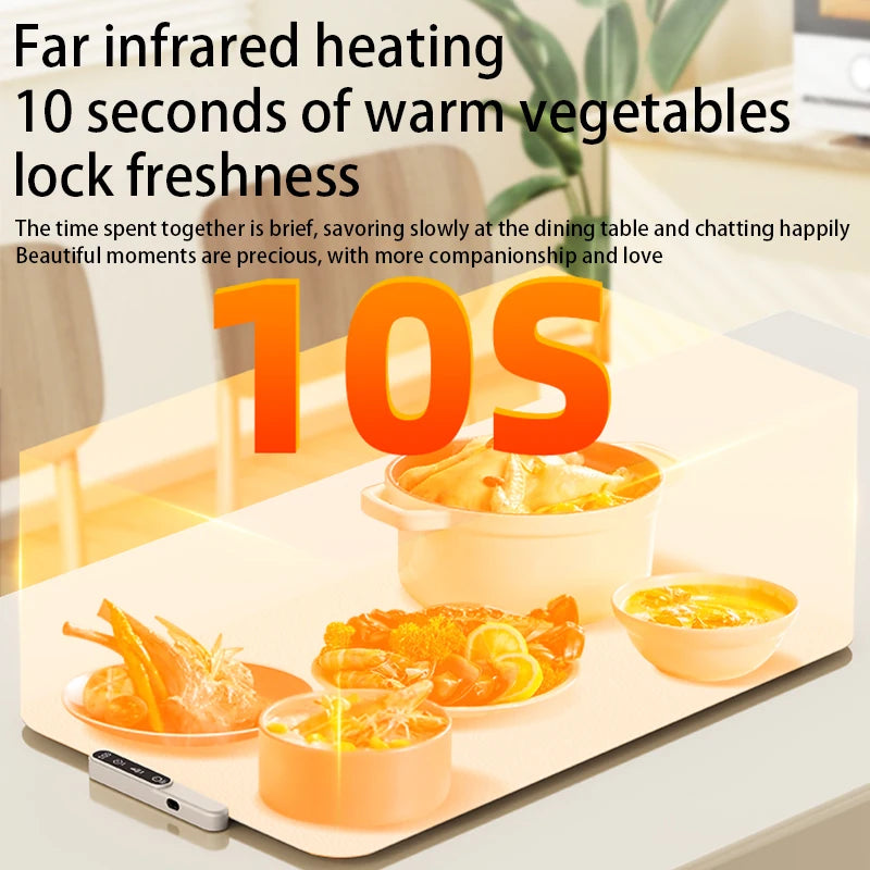 WarmFold Silicone Meal Warming Mat