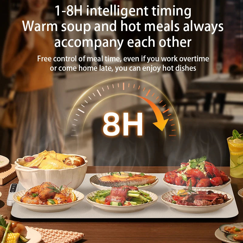 WarmFold Silicone Meal Warming Mat